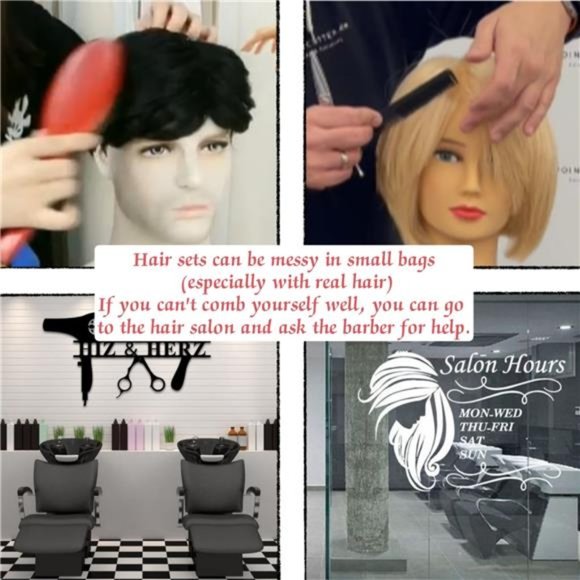 Bob Wigs for Women with Bangs Halloween Costume NWT main image 5